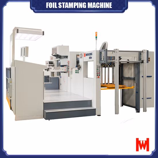 2022 Nuevo producto Máquina automática de estampado en caliente y troquelado para portadas de libros, diseños de marcas comerciales, publicidad y productos plásticos